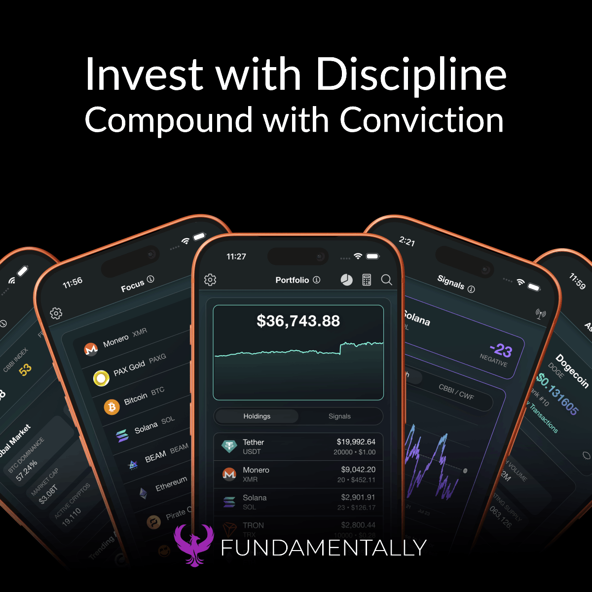 Fundamentally dark square banner variant