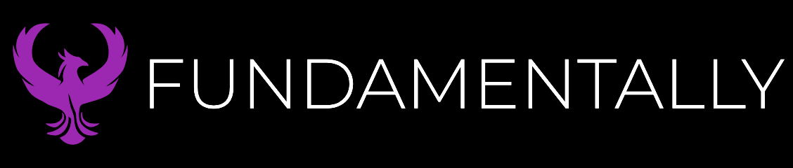 Fundamentally purple dark flat logo